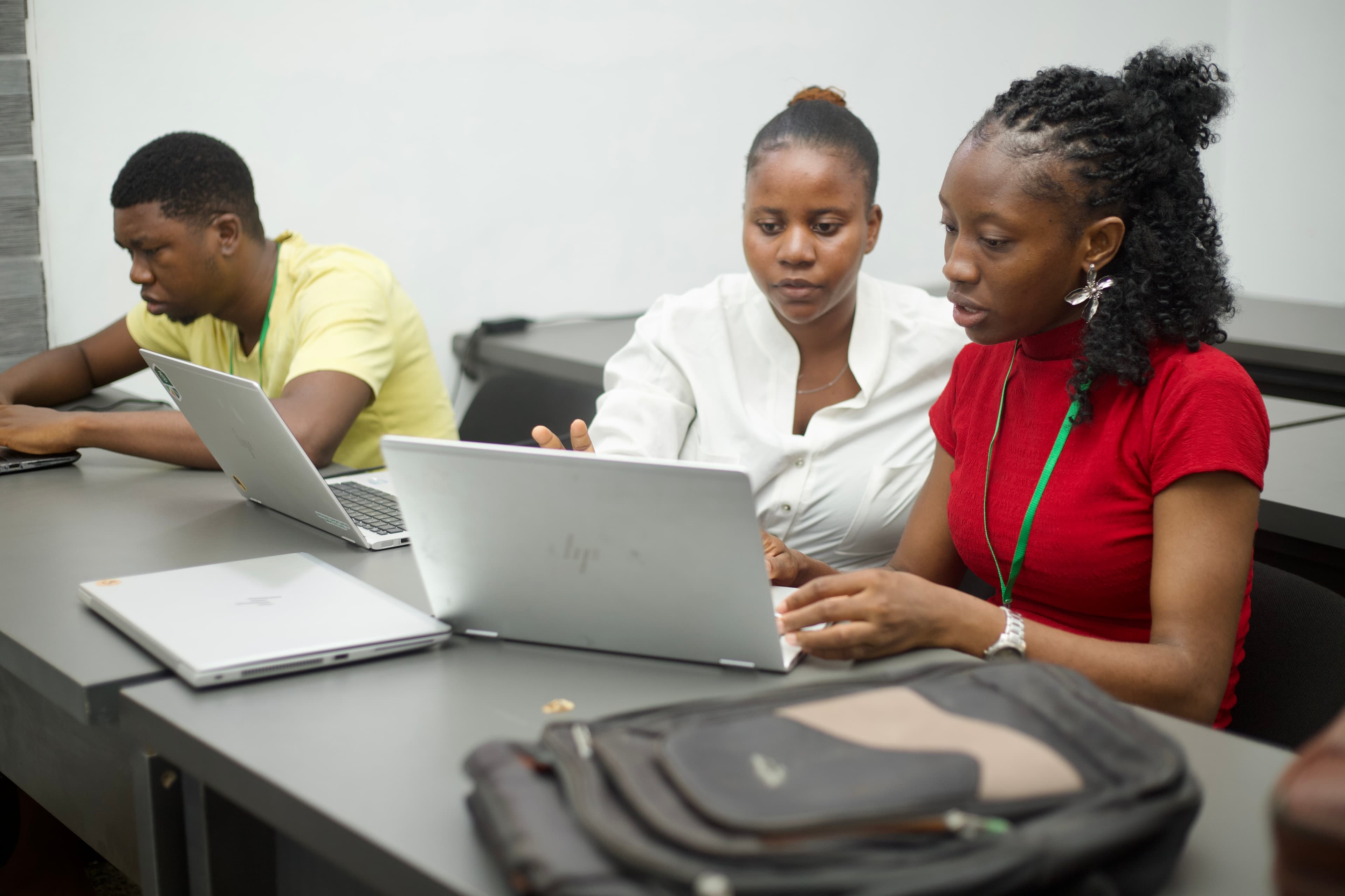 Young people in a Skill Scale-Up training session